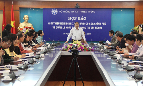 Nâng cao hiệu quả quản lý đối với hoạt động thông tin đối ngoại